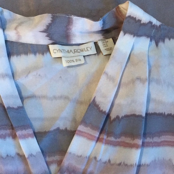 Cynthia Rowley 100% Silk blouse - Picture 2 of 3